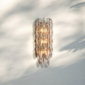 Chiare Glass Wall Sconce 19'' 30''-