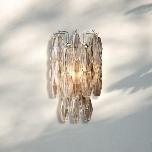 Chiare Glass Wall Sconce 19'' 30''-