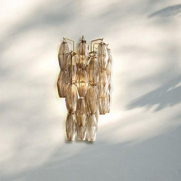 Chiare Glass Wall Sconce 19'' 30''-