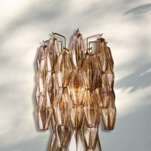 Chiare Glass Wall Sconce 19'' 30''-