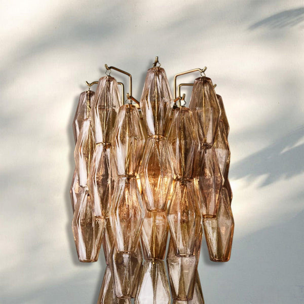 Chiare Glass Wall Sconce 19'' 30''-