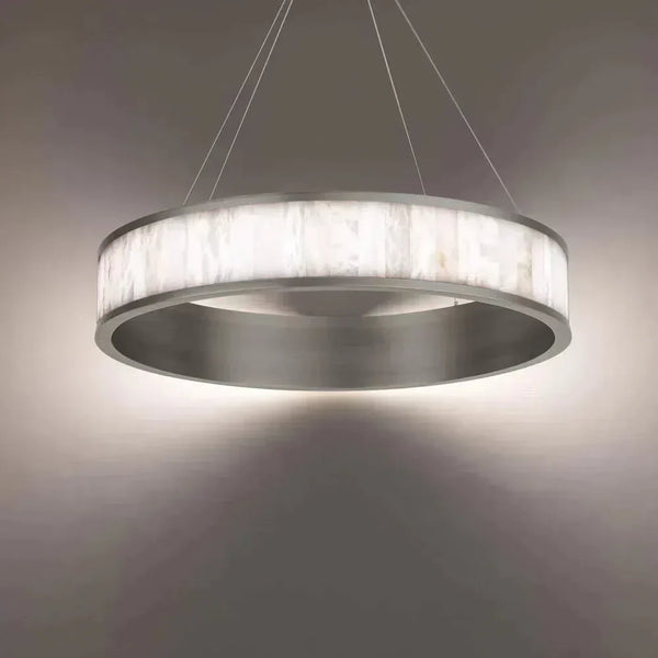 Coliseo Alabaster 28in LED Round Chandelier-chandeliers for dining room,chandeliers for stairways,chandeliers for foyer,chandeliers for bedrooms,chandeliers for kitchen,chandeliers for living room-Arialamps