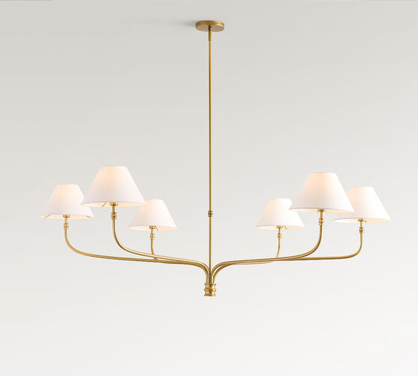 Collins Metal Round Chandelier (36"-51")