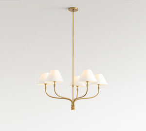 Collins Metal Round Chandelier (36"-51")