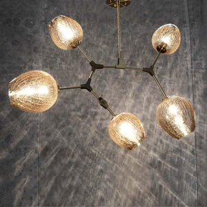 Covington Drop Globe Branching Bubble Chandelier 30''-Chandelier-Arialamps
