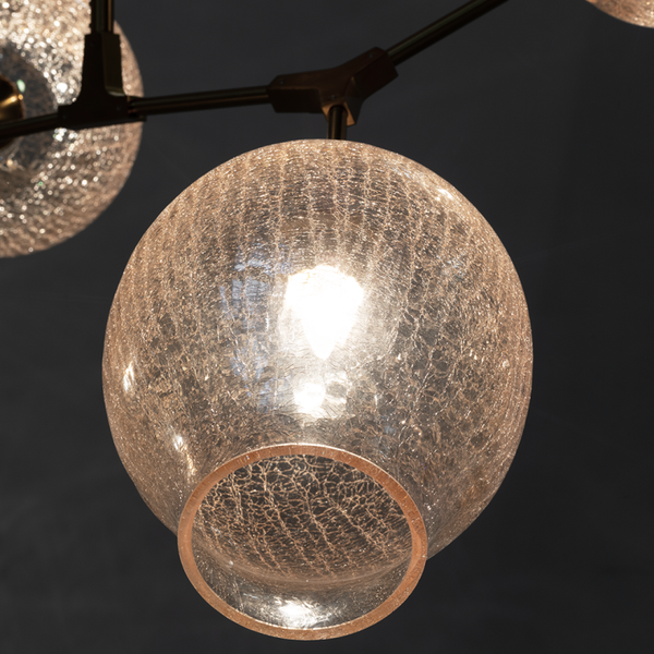 Covington Drop Globe Branching Bubble Chandelier 30''-Chandelier-Arialamps