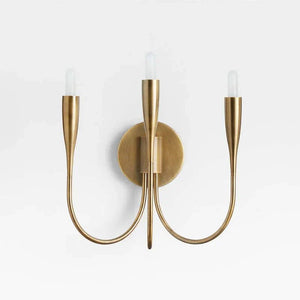 Curve Candelabra Wall Sconce - Arialamps