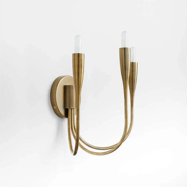 Curve Candelabra Wall Sconce - Arialamps