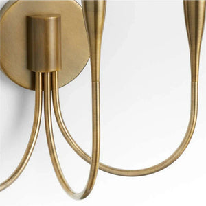 Curve Candelabra Wall Sconce - Arialamps