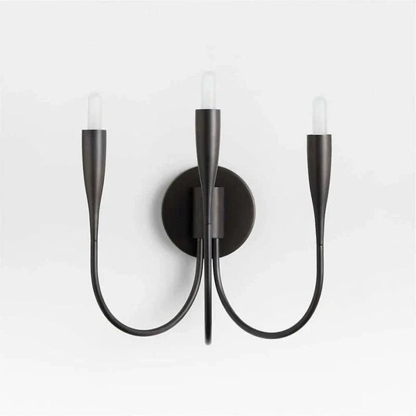 Curve Candelabra Wall Sconce - Arialamps
