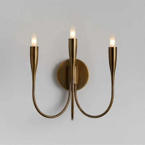 Curve Candelabra Wall Sconce - Arialamps