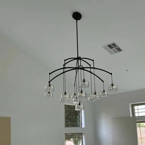 Himer Modern Crystal Round Chandelier