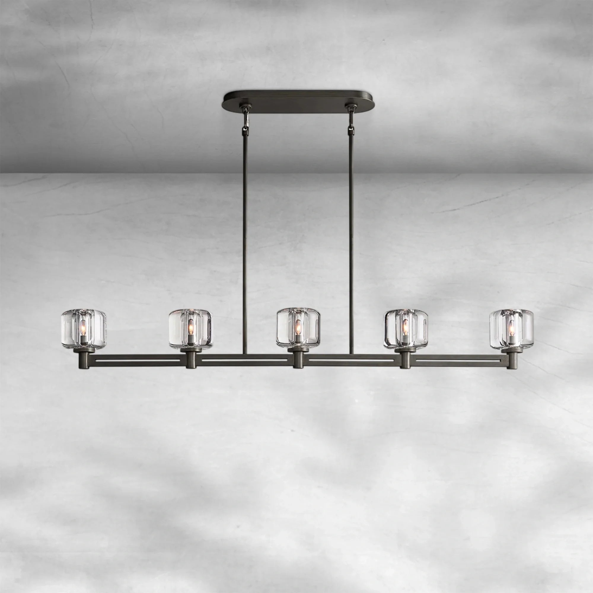 Demaket Linear Chandelier 54"72"