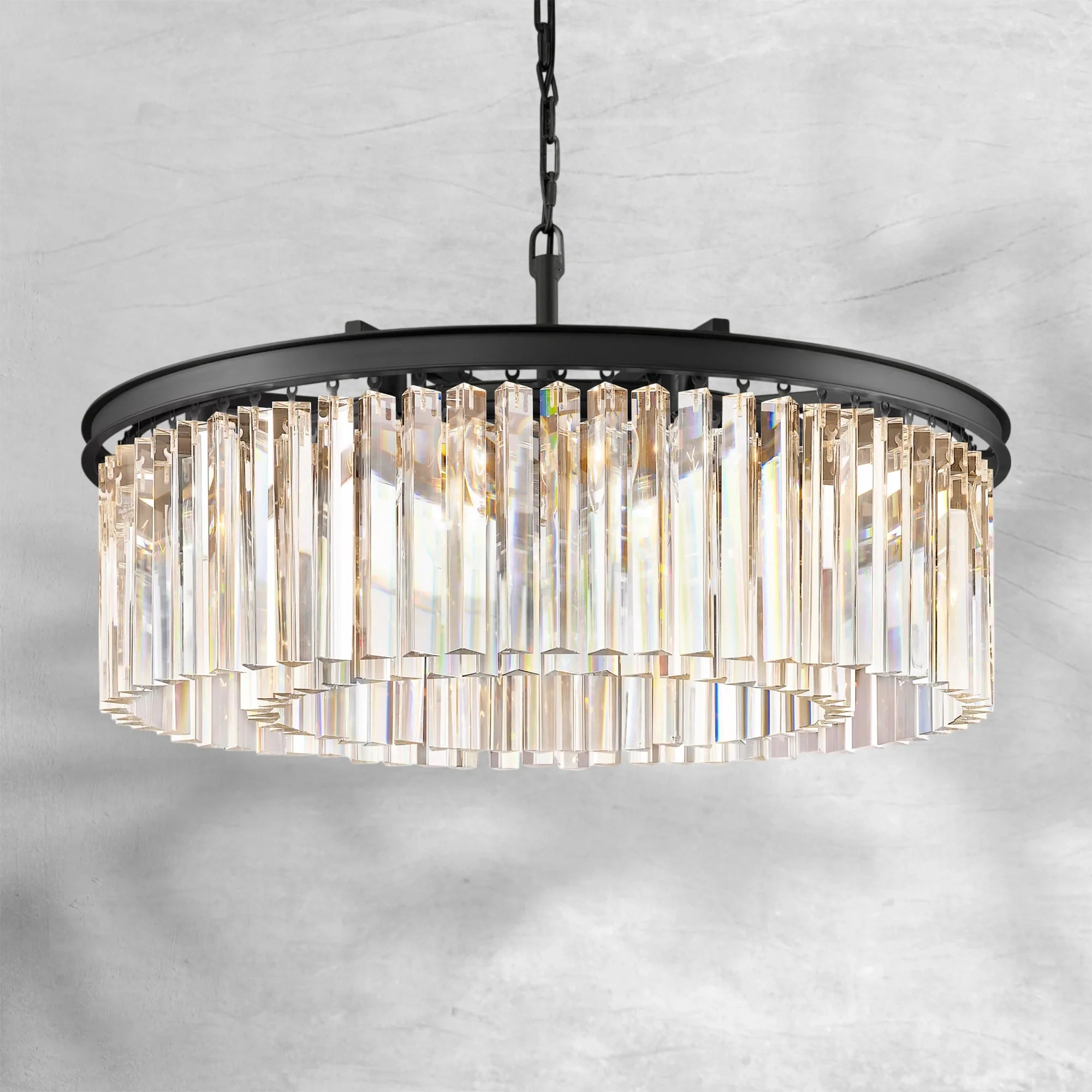 Rhysol Round Chandelier 32"