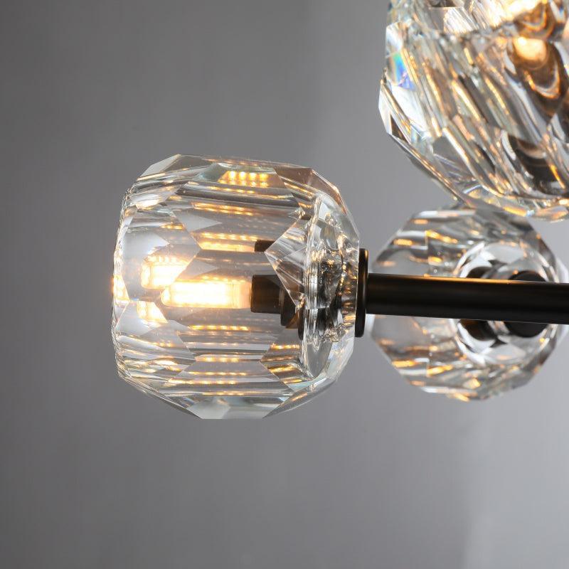 Bille De Crystal Glass Round Chandelier 24"36"48"60"72"