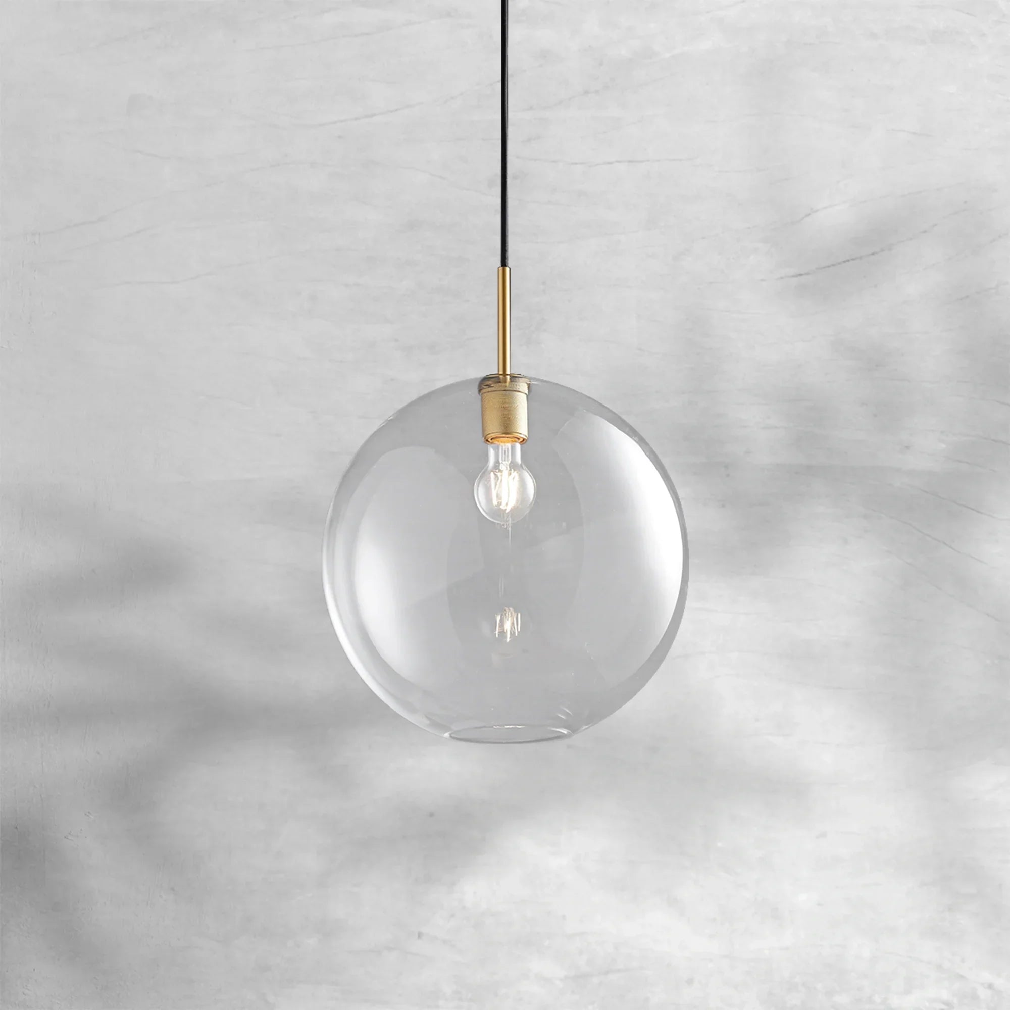 Utilitaive Globe Shade Pendant 8"11"14"