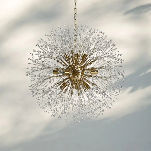 Dandelion Round Chandelier 22''30''43''-Lighting-Arialamps