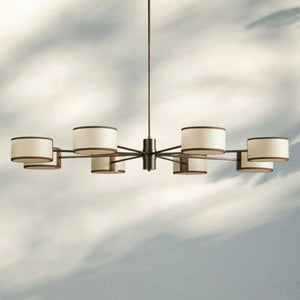 Daphne Round Chandelier 48''60''-Lighting-Arialamps