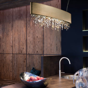 Olà S4 OV 100 | 4 - Light Modern Chandelier - Masiero - Arialamps