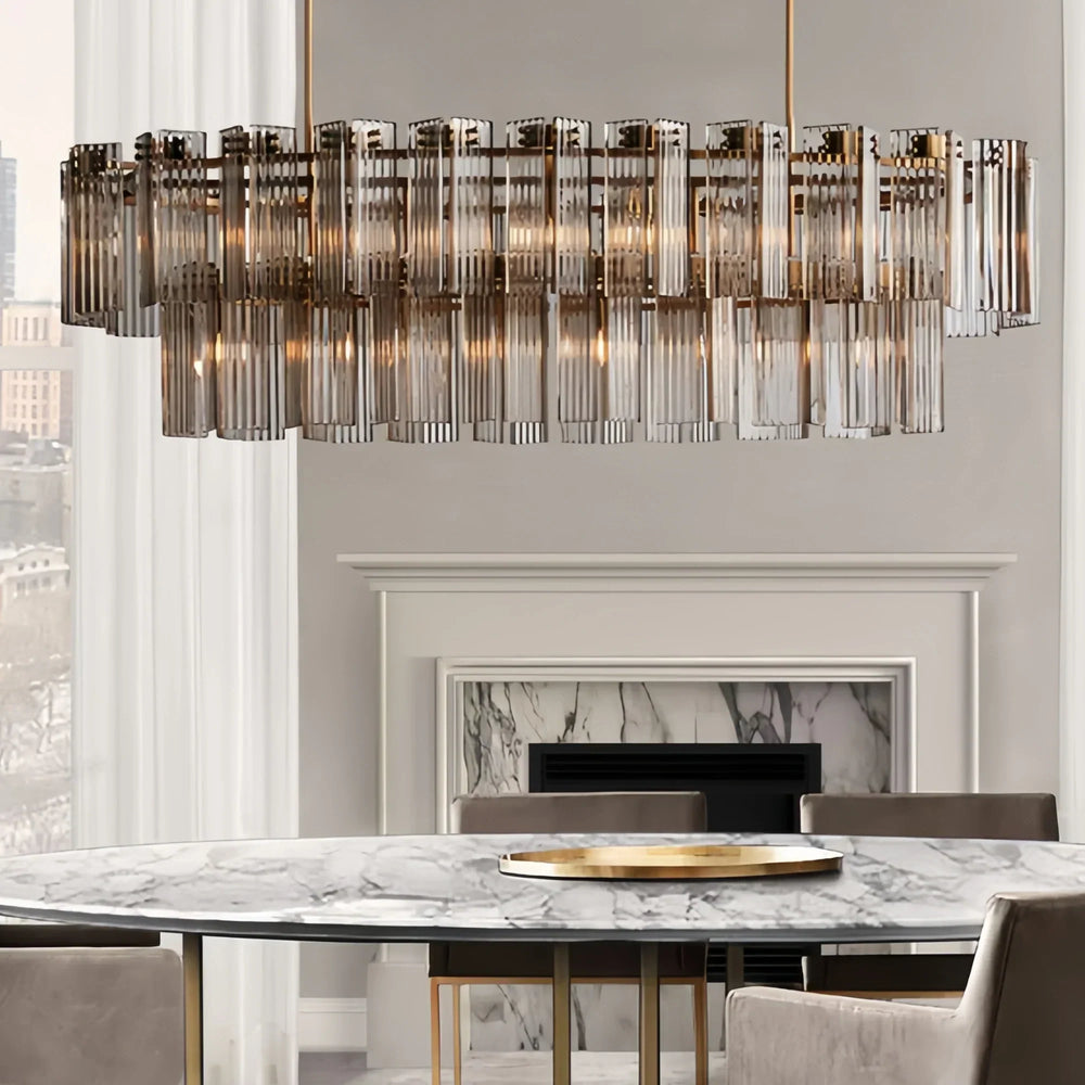 Delsia Oval Chandelier-