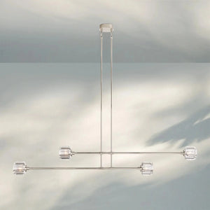 Demart Mobile Linear Chandelier 54" 72"-72''-Bronze-