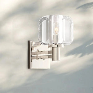 Demart Wall Sconce-Polished Nickel-