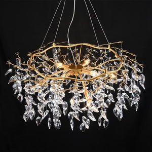 Doris Round Modern Branch Chandeliers-Chandeliers-Arialamps