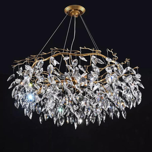 Doris Round Modern Branch Chandeliers-Chandeliers-Arialamps