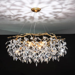 Doris Round Modern Branch Chandeliers-Chandeliers-Arialamps