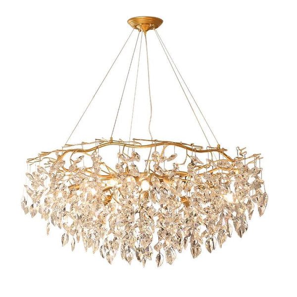 Doris Round Modern Branch Chandeliers-Chandeliers-Arialamps