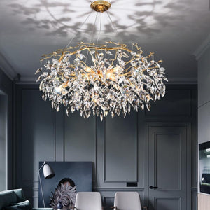 Doris Round Modern Branch Chandeliers-Chandeliers-Arialamps