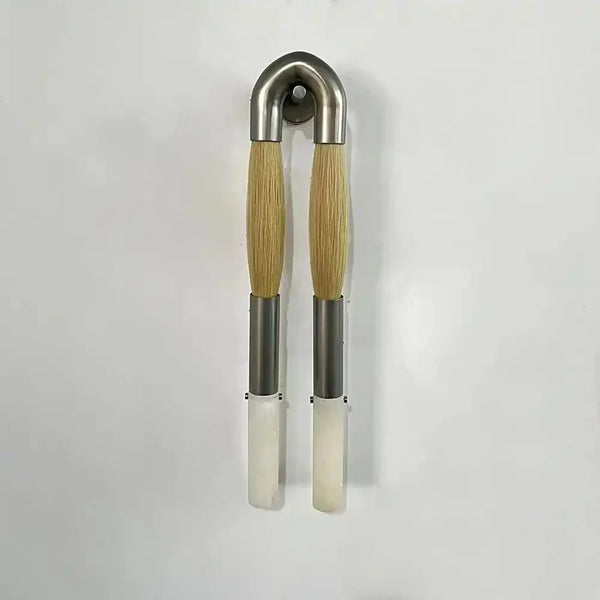 Double Head Antonia Horsehair Sconce - Arialamps