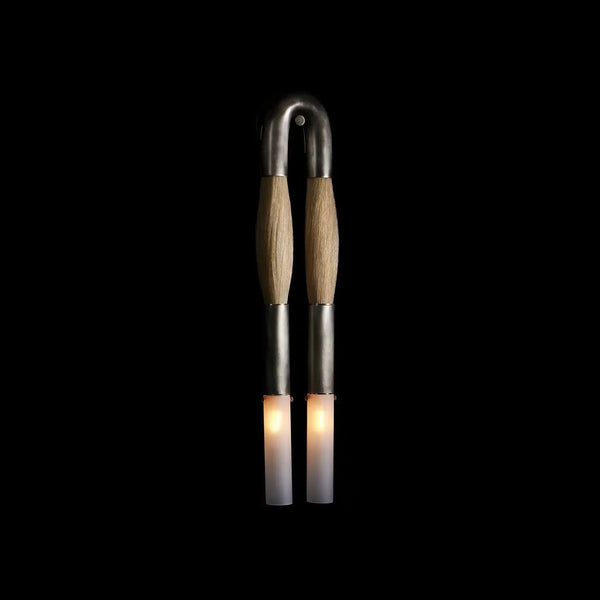 Double Head Antonia Horsehair Sconce - Arialamps