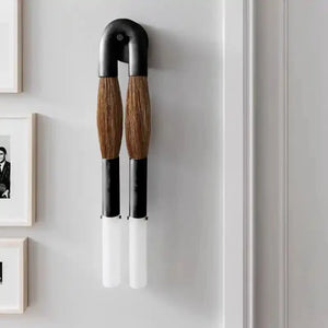 Double Head Antonia Horsehair Sconce - Arialamps