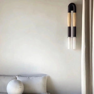 Double Head Antonia Horsehair Sconce - Arialamps