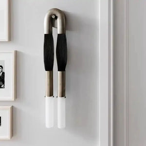 Double Head Antonia Horsehair Sconce - Arialamps