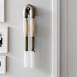 Double Head Antonia Horsehair Sconce - Arialamps