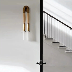 Double Head Antonia Horsehair Sconce - Arialamps