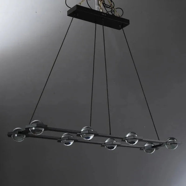 Eclatant Rectangular Chandelier 54" 72"-Arialamps