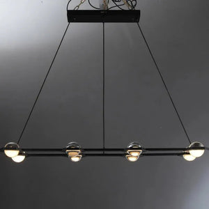 Eclatant Rectangular Chandelier 54" 72"-Arialamps