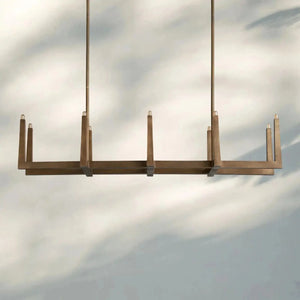 Emmet Linear Chandelier 48" 60" 72" - Arialamps