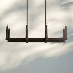 Emmet Linear Chandelier 48" 60" 72" - Arialamps