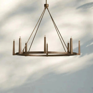 Emmet Round Chandelier - Arialamps