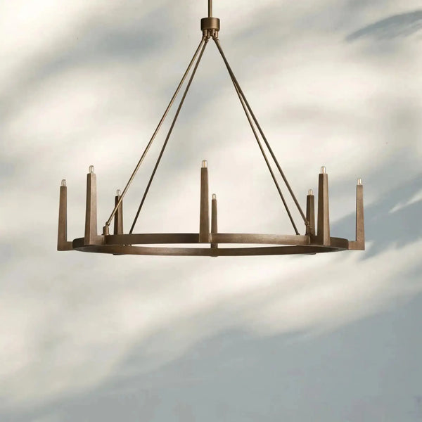 Emmet Round Chandelier - Arialamps