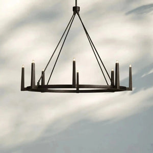 Emmet Round Chandelier - Arialamps