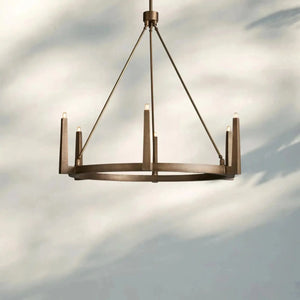 Emmet Round Chandelier - Arialamps