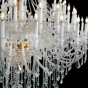 Extra Large Classic Traditional Crystal Chandelier 60/72/90 Lights for Showroom, Foyer , Wedding Hall - Arialamps