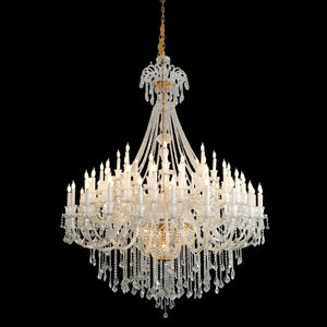 Extra Large Classic Traditional Crystal Chandelier 60/72/90 Lights for Showroom, Foyer , Wedding Hall - Arialamps