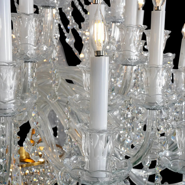 Extra Large Classic Traditional Crystal Chandelier 60/72/90 Lights for Showroom, Foyer , Wedding Hall - Arialamps