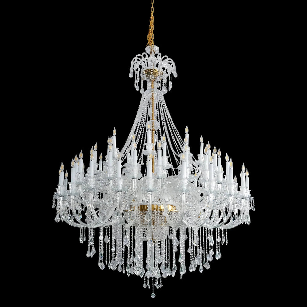 Extra Large Classic Traditional Crystal Chandelier 60/72/90 Lights for Showroom, Foyer , Wedding Hall - Arialamps
